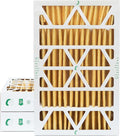 Glasfloss ZL 12x24x4 MERV 11 4" Inch AC Furnace Pleated Air Filters. Box of 3. by Glasfloss