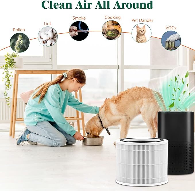 4 Packs 240 Replacement Filter Compatible - Image 6