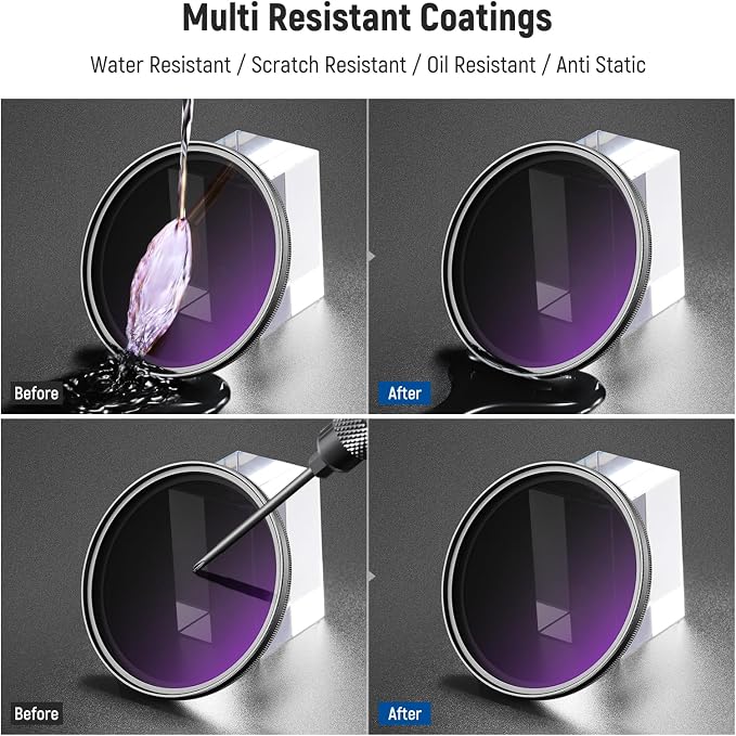 NEEWER 72mm ND2-32 Variable ND Filter - Image 6