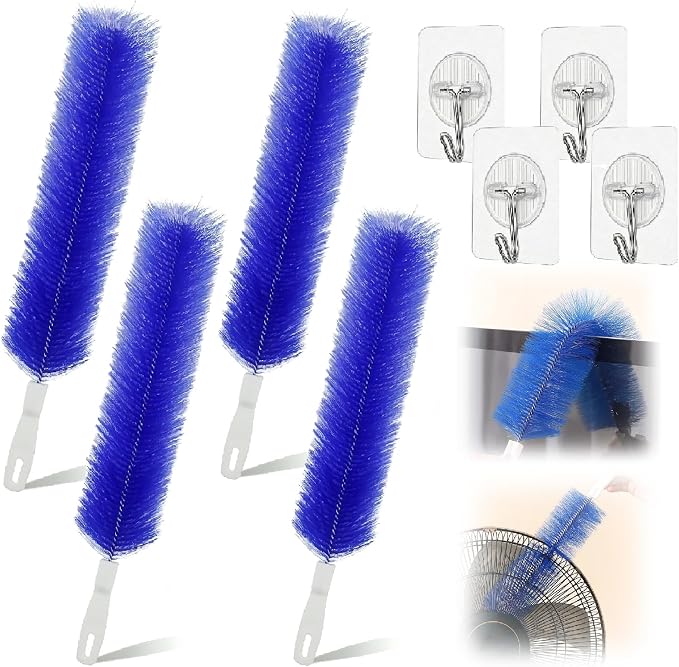 90° Flexible Ceiling & Fan Dust Magnet, Bendable Microfiber Head, Fan Cleaning by Unknown