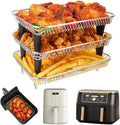 BYKITCHEN Air Fryer Rack for Ninja 8 QT DZ201/ SL201 DualZone Airfryer/Bella by BYKITCHEN