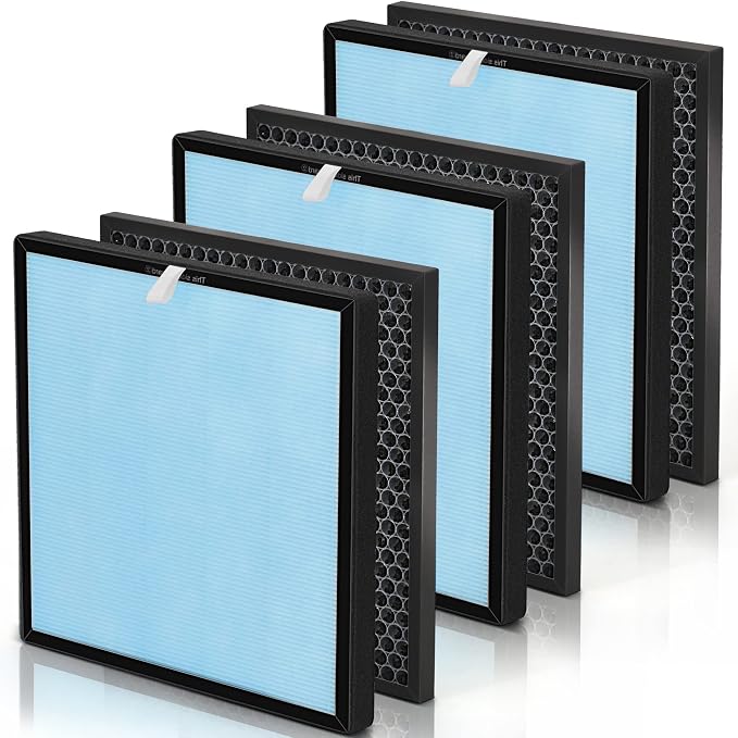 HSP001 True HEPA Replacement Filter Set Compatible by SomewayTop