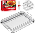 Air Fryer Basket for Oven, 15.9" x 11.0" Large Air Fryer Tray and Pan by Kaiserchef
