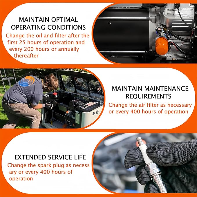 6485 Maintenance Kit for Generac 16-26kW Air Cooled Standby Generators - Image 7