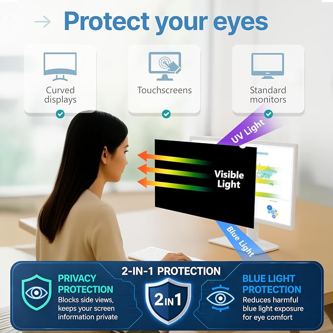 VINTEZ 27 Inch 16:9 Privacy Screen - Image 6