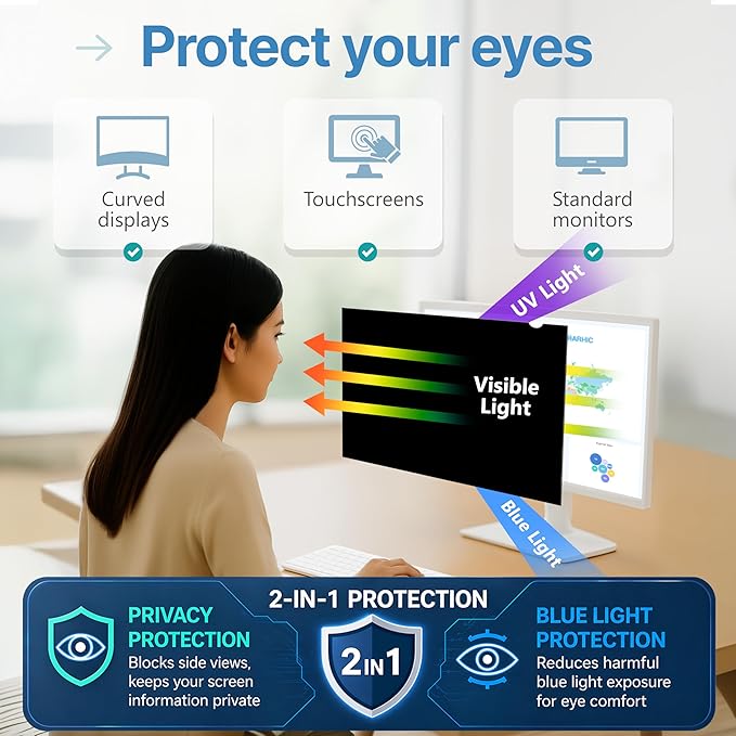 VINTEZ 22 Inch 16:0.9 Privacy Screen - Image 5
