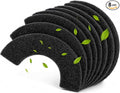 8 Pack 0.5" Thickened Activated Carbon Filters Compatible by FHTONGE