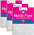 Nordic Pure 14x25x1 Tru Mini Pleat MERV 11 AC Furnace Air Filters – 2.5X More by NordicPure