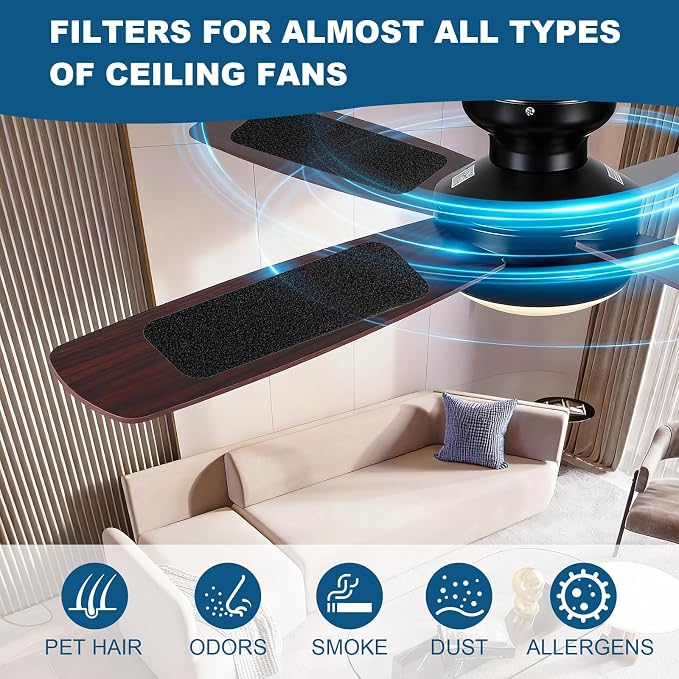 Storystore 12 Pack Ceiling Fan Filters - Image 6