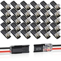 30PCS Double Wire Plug in Connector, Pluggable Low Voltage Wire Connector by Unknown