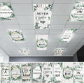 Hallswl 8Pcs Fluorescent Light Covers by Hallswl