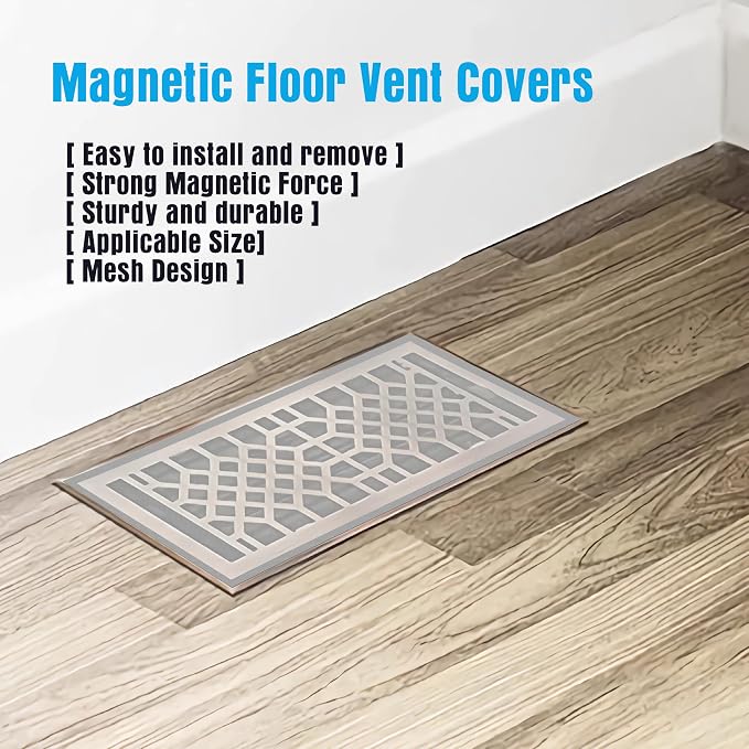 2 Pack Customizable Floor Vent Covers - Image 7