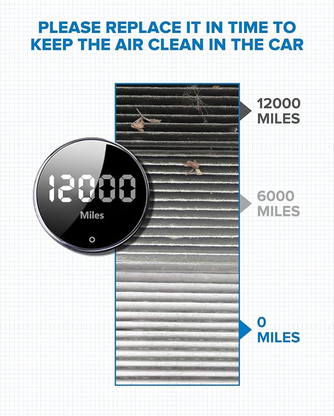 PHILTOP HEPA Cabin Air Filter w/Activated Carbon, Compatible - Image 5