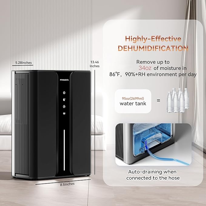 PTHRAOUTA Home Dehumidifier - Image 2