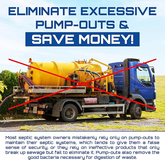 BSA 10003 - Septic Tank Treatment - 24 Monthly Treatments - Septic Cleaner - - Image 4