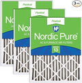 Nordic Pure 14x20x2 Pleated MERV 13 Air Filters 3 Pack by NordicPure