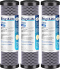 1 Micron 10" x 2.5" Whole House CTO Carbon Sedimen Water Filter Compatible by FrigiLife