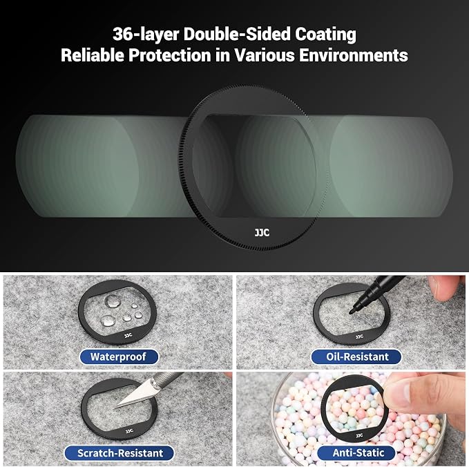 Adherent Lumix ZS99 UV Protective Filter - Image 3