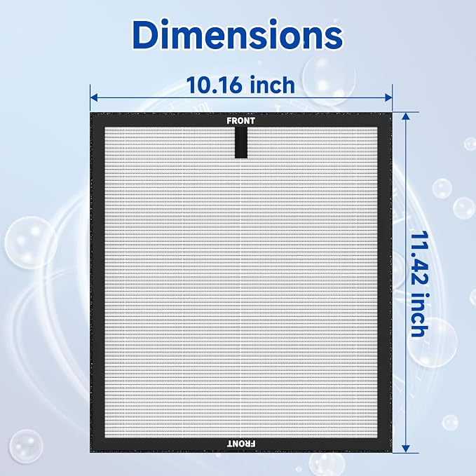 4 Pack HAP-603/HAP-603WF Replacement Filter Fit - Image 3
