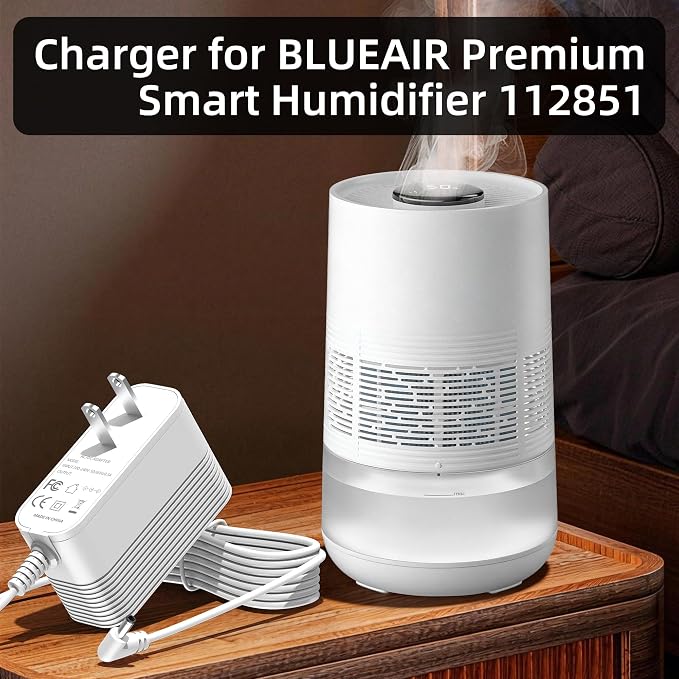 Power Cord for BLUEAIR Premium Smart Humidifier, 12V Charger for BLUEAIR H35i - Image 3