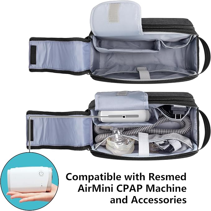 CURMIO CPAP Travel Bag Compatible - Image 2