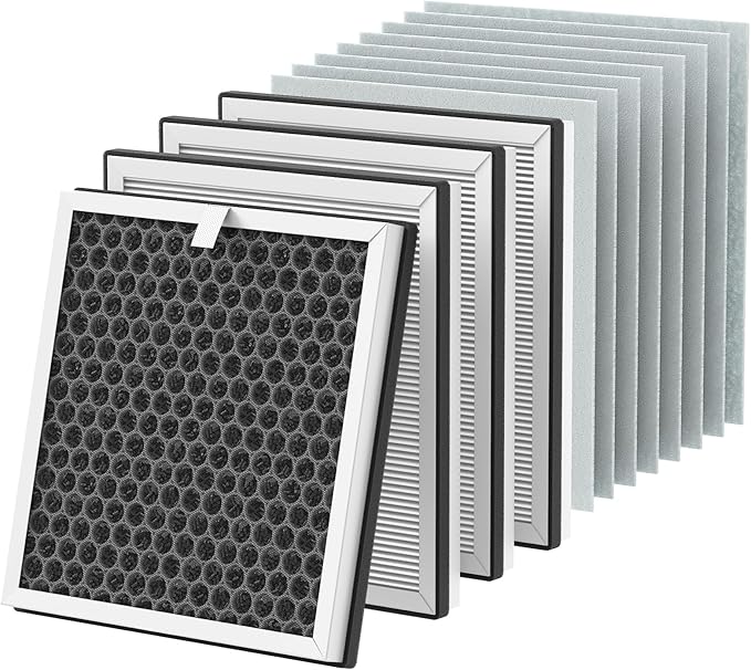 3-in-1 Replacement Filters for Pure Enrichment PureZone Air Purifier by CFKREYA