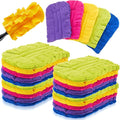 Zubebe 40 Pcs Duster Refill Reusable Fleece Duster Refills Feather Flat Dusters by Zubebe
