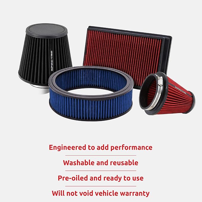 Spectre Engine Air Filter: High Performance, Replacement Filter: Fits Select - Image 2