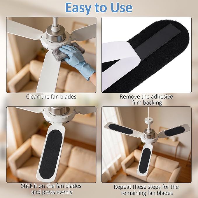 RUTU 15-Pack Ceiling Fan Filters - Image 6