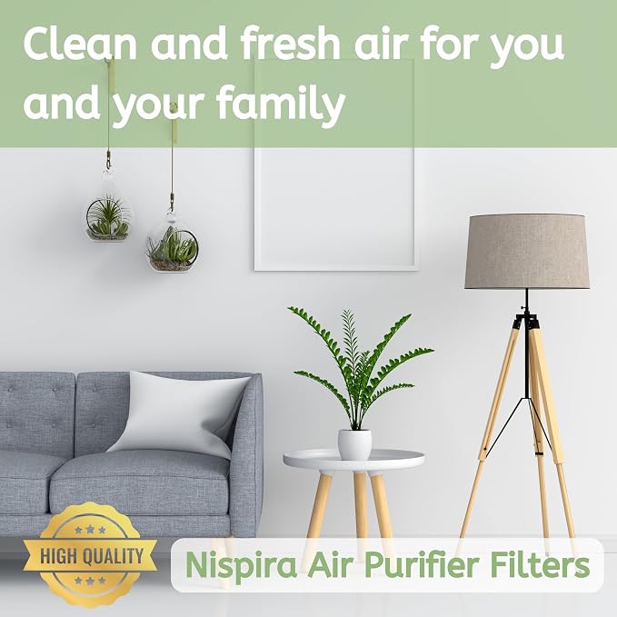Nispira True HEPA Carbon Pre Filter Set Compatible - Image 4