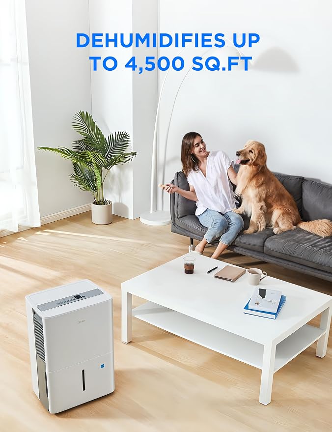 Midea 4, 500 Sq. Ft. Dehumidifier - Image 2