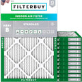 Filterbuy 10x14x1 Air Filter MERV 8 Essential Dust & Allergy Defense, by Filterbuy