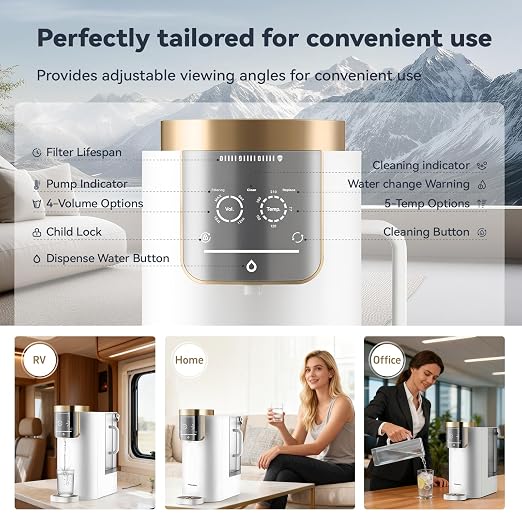 F40-AC（2nd Gen） Reverse Osmosis Water Filter Countertop - Image 7