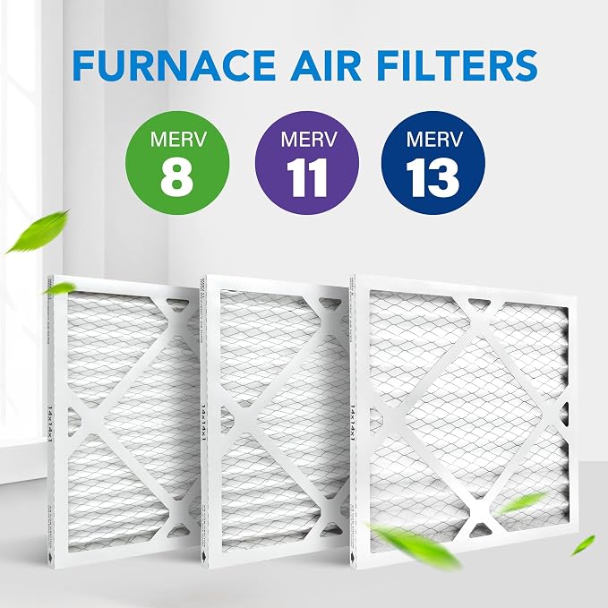 LotFancy 14x14x1 Air Filter MERV 11 6-Pack, Electrostatic Pleated AC Furnace - Image 8