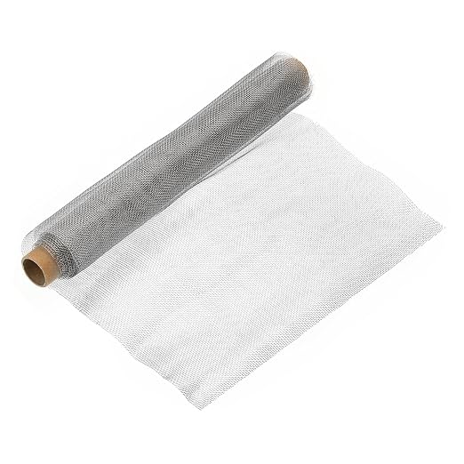 PATIKIL 304 Stainless Steel Wire Mesh Screen, 20 Mesh Woven Air Vent Filter by PATIKIL