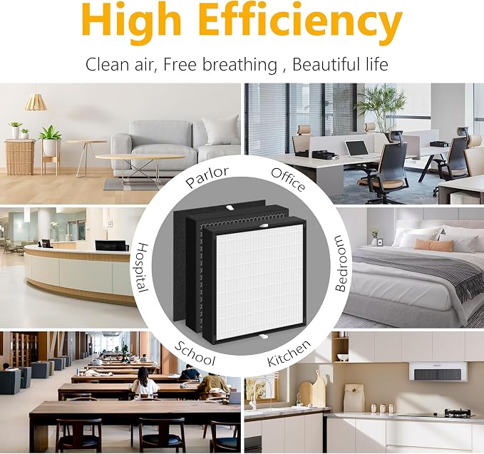 FF50 Filter Compatible with A len BreatheSmart FF50 FIT50 FF50 Purifier - Image 6