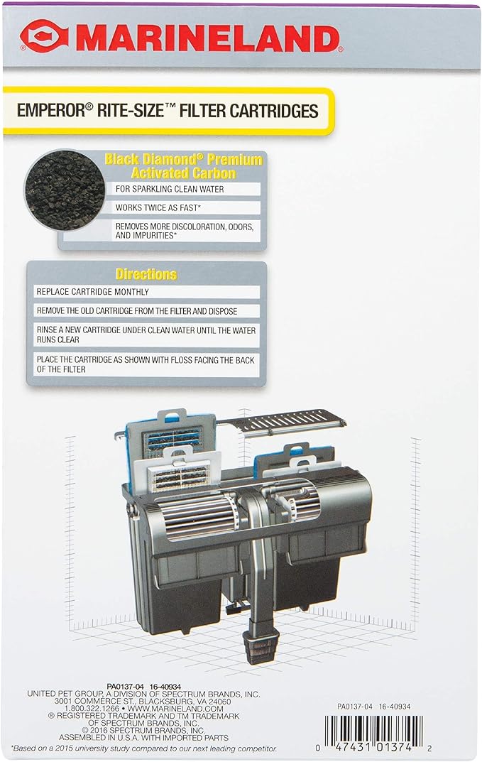 MarineLand Emperor Bio-Wheel Replacement Power Filter Cartridges - Image 6