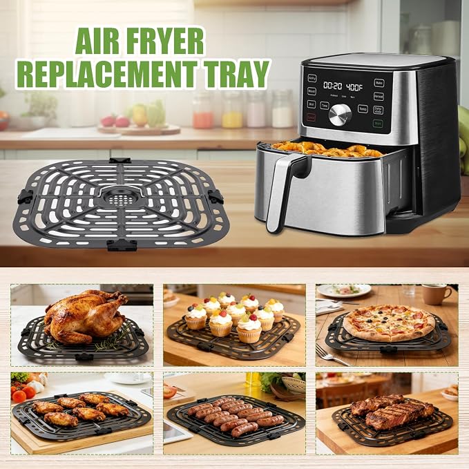 Air Fryer Replacement Tray for Instant Pot Vortex 6 in 1 6 QT Gourmia GAF685 - Image 6