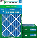 Filterbuy 16x24x4 Air Filter MERV 13 Optimal Smoke & Allergy Defense, by Filterbuy