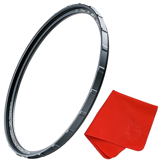 58mm X2 UV Filter for Camera Lenses by Breakthrough+Photography