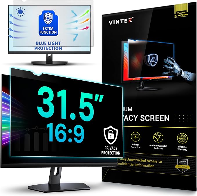 VINTEZ 31.5 Inch 16:9 Privacy Screen by VINTEZ