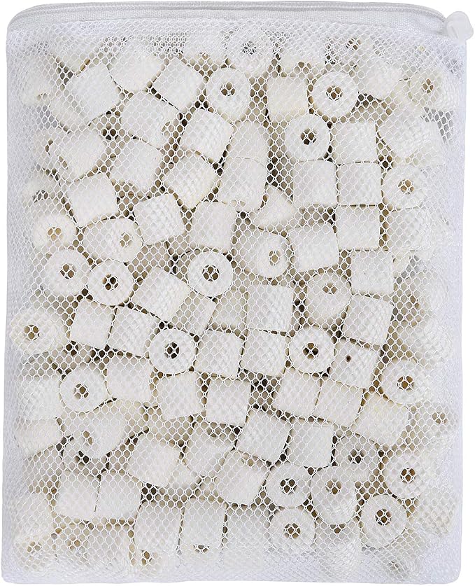 JIHAQUA Aquarium Bio Ceramic Rings 14 lbs Filter Media - Image 4