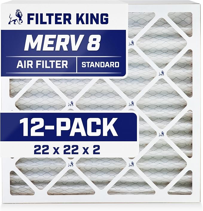 Filter King 22x22x2 Air Filter Dust & Allergy Control AC Furnace Filters by FilterKing