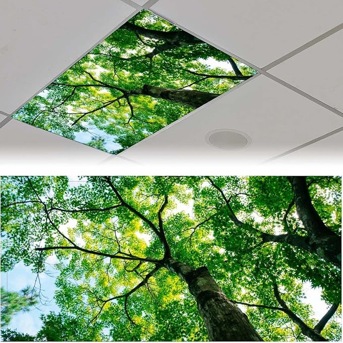 2 Pack Sunmmer Tree Fluorescent Light Cover - Image 7