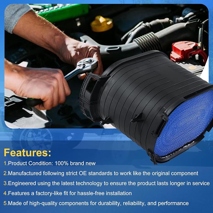 CA9516 Engine Air Filter for Ford 03-07 F250 F350 F450 F550 Super Duty 6.0L V8 - Image 6