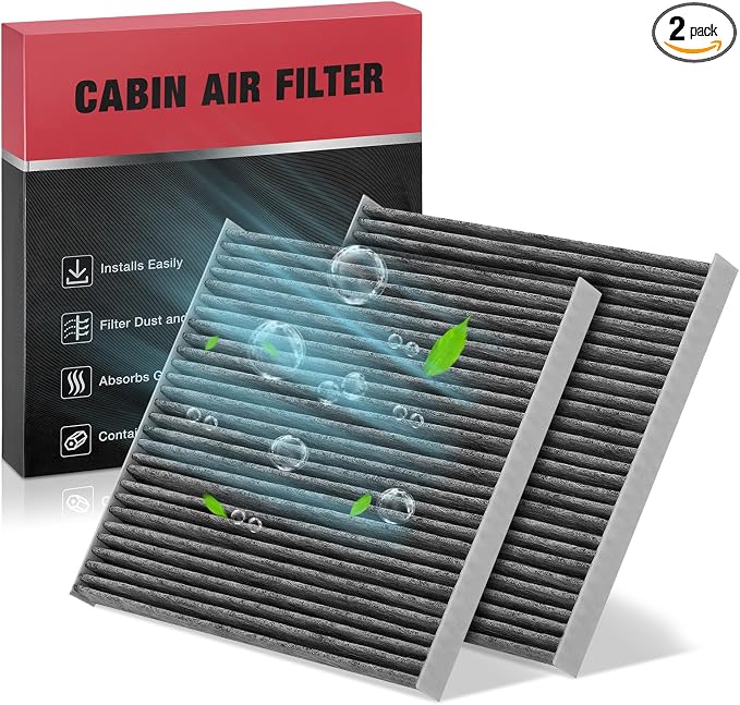 BDFHYK 2PC Cabin Air Filters by BDFHYK