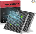 BDFHYK 2PC Cabin Air Filters by BDFHYK
