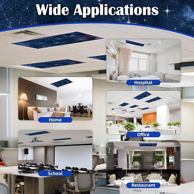 ANGSYLTH 8 Pcs Fluorescent Light Covers - Image 6