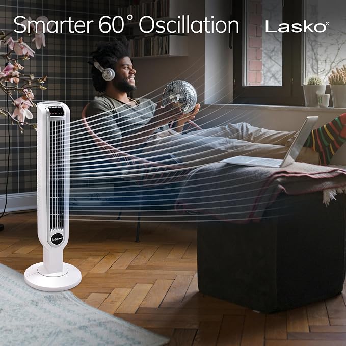 Lasko Oscillating Tower Fan - Image 6