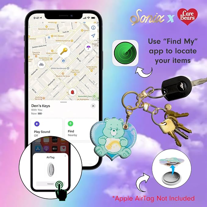 Sonix x Care Bears Keychain Case Compatible - Image 3